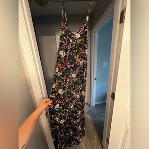 floral maxi dress